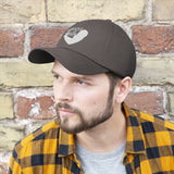 Hustle & Grow Twill Hat (Charcoal/White)