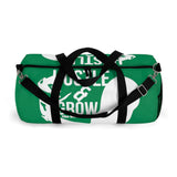 Hustle & Grow Gym Bag (Green/White)
