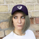 Hustle & Grow Twill Hat (Purple/White)