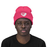 Hustle & Grow Beanie (Neon Pink)