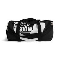 Hustle & Grow Gym Bag (Black/White)