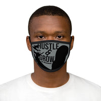 Hustle & Grow Face Mask (Dark Gray)