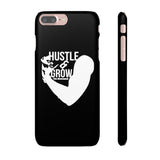 Hustle & Grow Snap Case (IPhone/Samsung Galaxy) (Black)