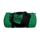 Hustle & Grow Gym Bag (Green/Black)