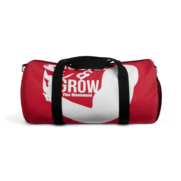 Hustle & Grow Gym Bag (Red/White)