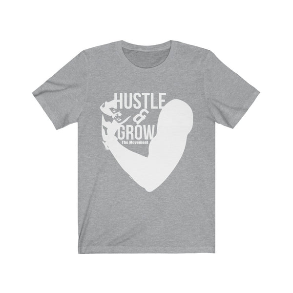 Hustle & Grow Short Sleeve Tee (Gray)