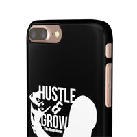 Hustle & Grow Snap Case (IPhone/Samsung Galaxy) (Black)