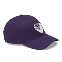 Hustle & Grow Twill Hat (Purple/White)