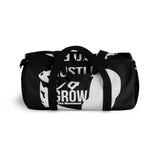 Hustle & Grow Gym Bag (Black/White)