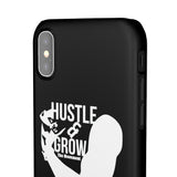 Hustle & Grow Snap Case (IPhone/Samsung Galaxy) (Black)