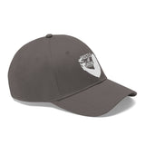 Hustle & Grow Twill Hat (Charcoal/White)