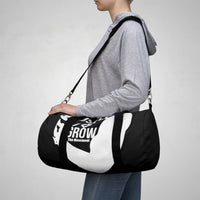 Hustle & Grow Gym Bag (Black/White)