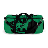 Hustle & Grow Gym Bag (Green/Black)