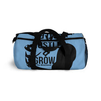 Hustle & Grow Gym Bag (Light Blue/Black)