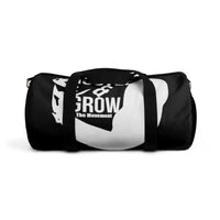 Hustle & Grow Gym Bag (Black/White)