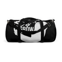 Hustle & Grow Gym Bag (Black/White)