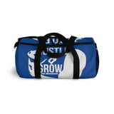 Hustle & Grow Gym Bag (Blue/White)