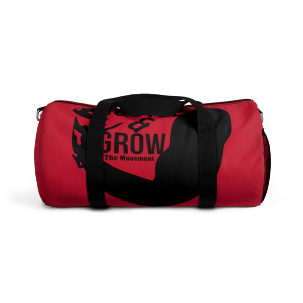 Hustle & Grow Gym Bag (Red/Black)