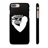 Hustle & Grow Snap Case (IPhone/Samsung Galaxy) (Black)