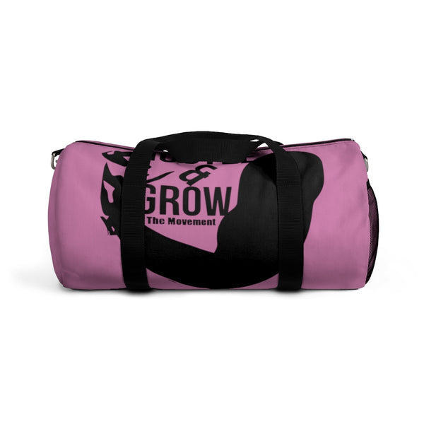 Hustle & Grow Gym Bag (Pink/Black)