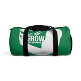Hustle & Grow Gym Bag (Green/White)